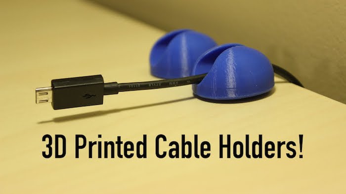 3D Printed cable holder