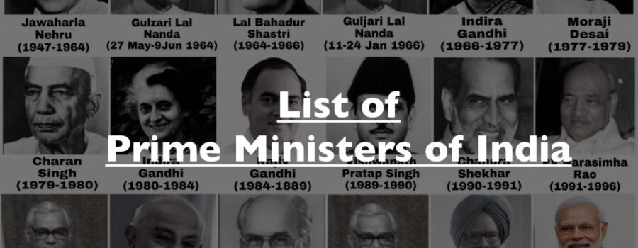 list of prime minister in india