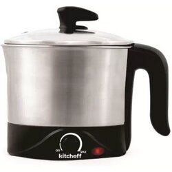 kitchoff WDF-106 Electric Kettle  (1.2 L, Silver)