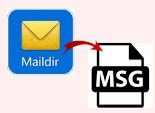 save maildir emails in msg files