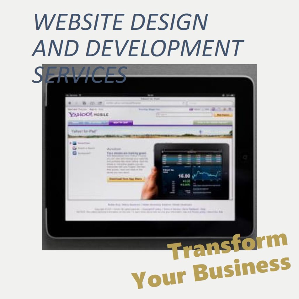 website design and development services