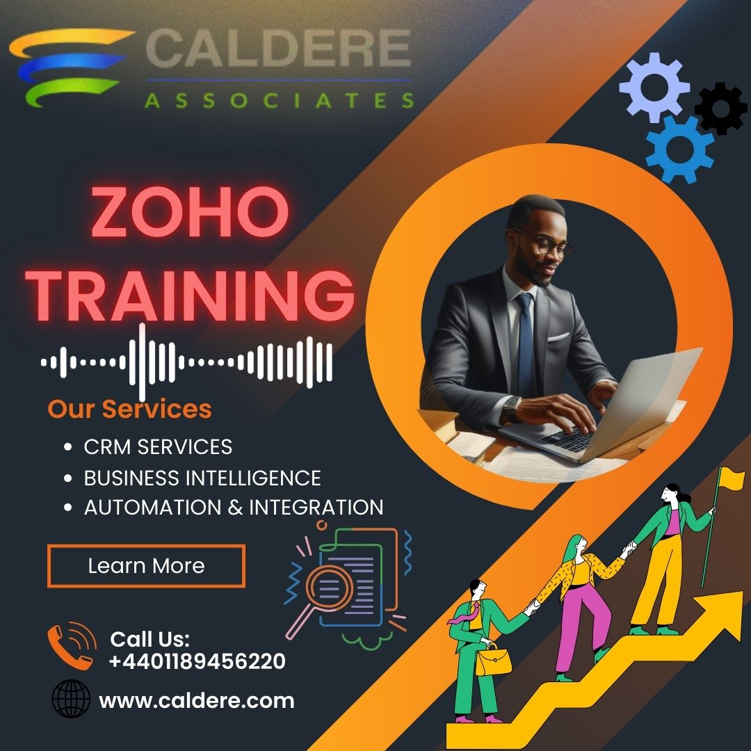 zoho training by Caldere