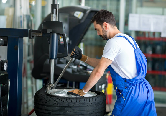 Tesla wheel and tire services