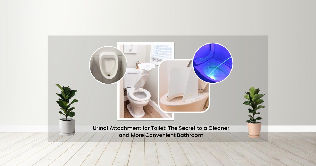 Urinal Attachment for Toilet The Secret to a Cleaner and More Convenient Bathroom