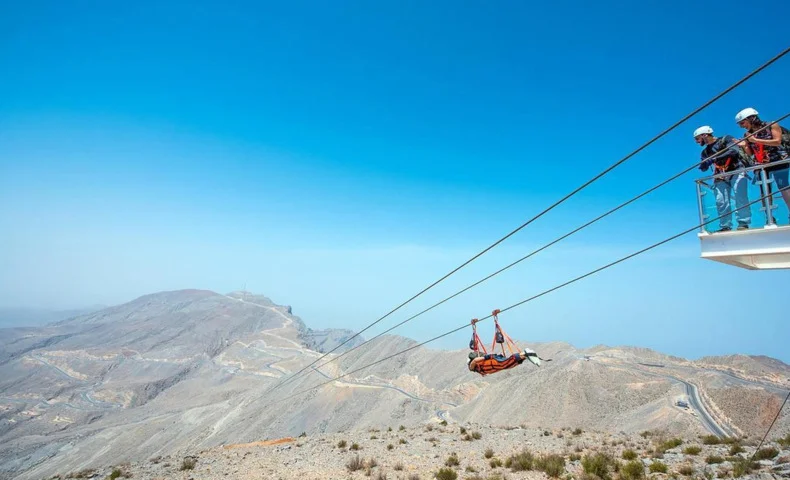 Dubai Marina Zip line