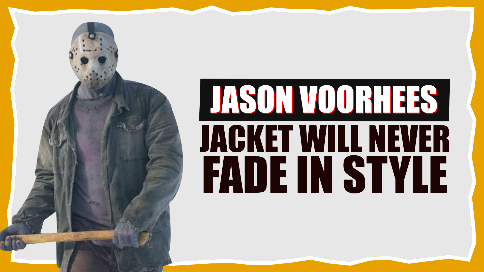 Jason Voorhees Jacket Will Never Fade In Style