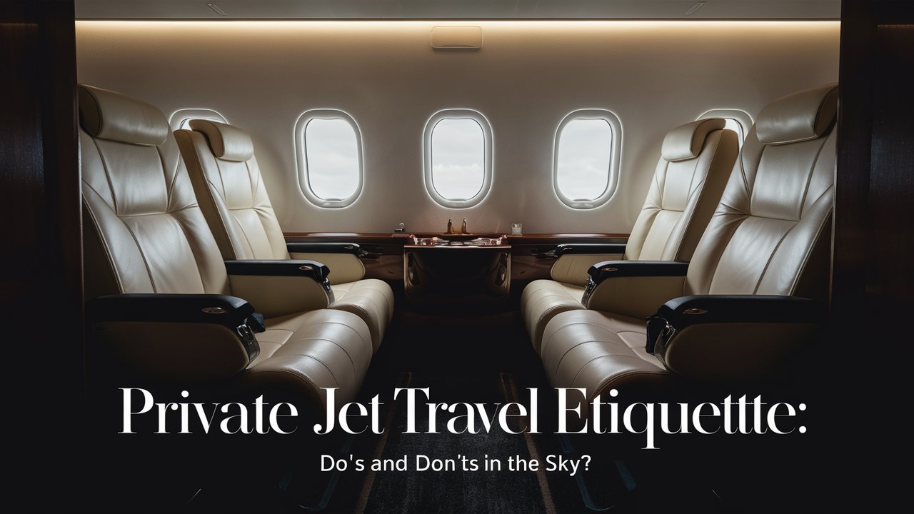 Private Jet Travel Etiquette: Do's and Don'ts in the Sky?