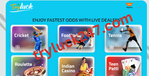 Tryluck247 cricket betting