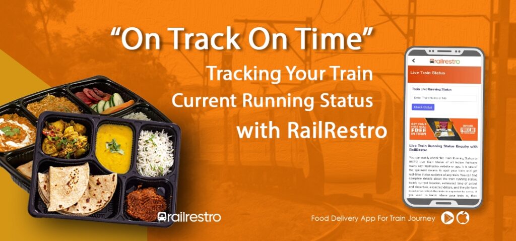 Order food on train