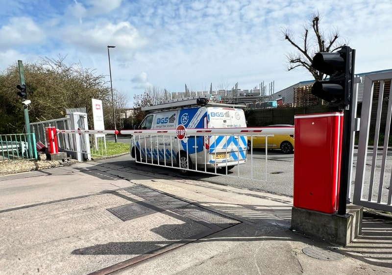 traffic barriers Ashford