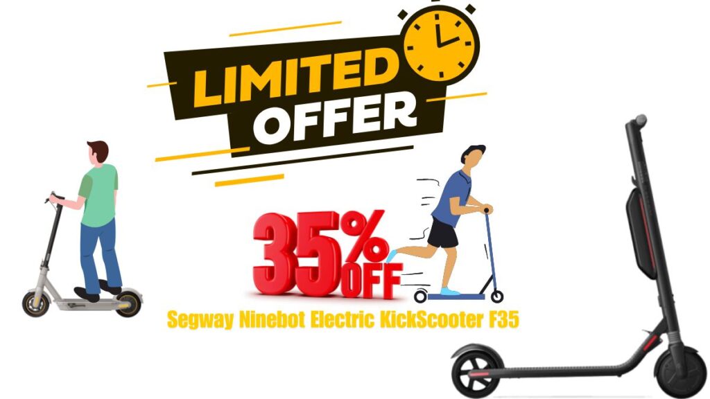 35% Off Segway Ninebot Electric KickScooter F35