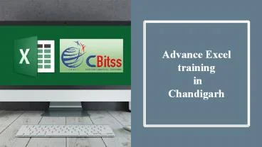 Advance Excel Training in Chandigarh