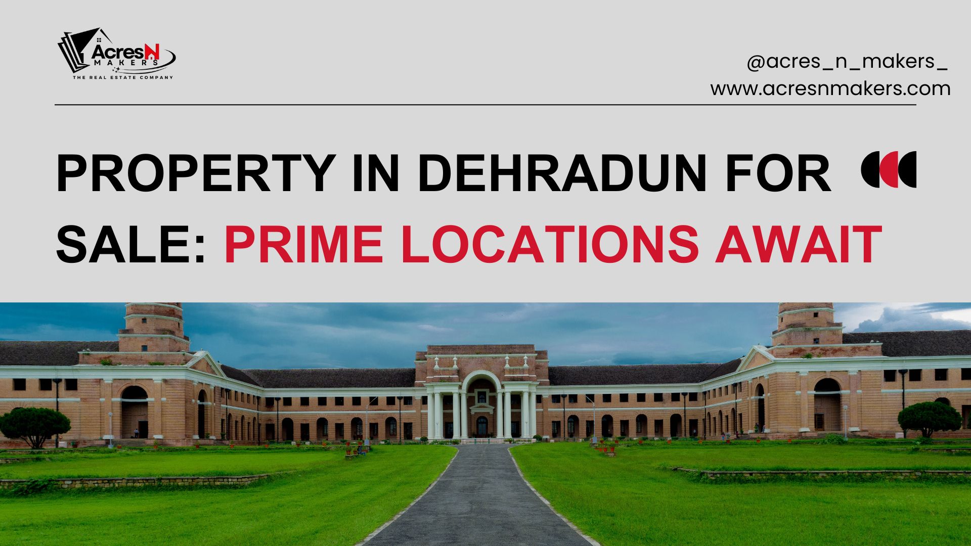 Property in Dehradun for Sale: Prime Locations Await