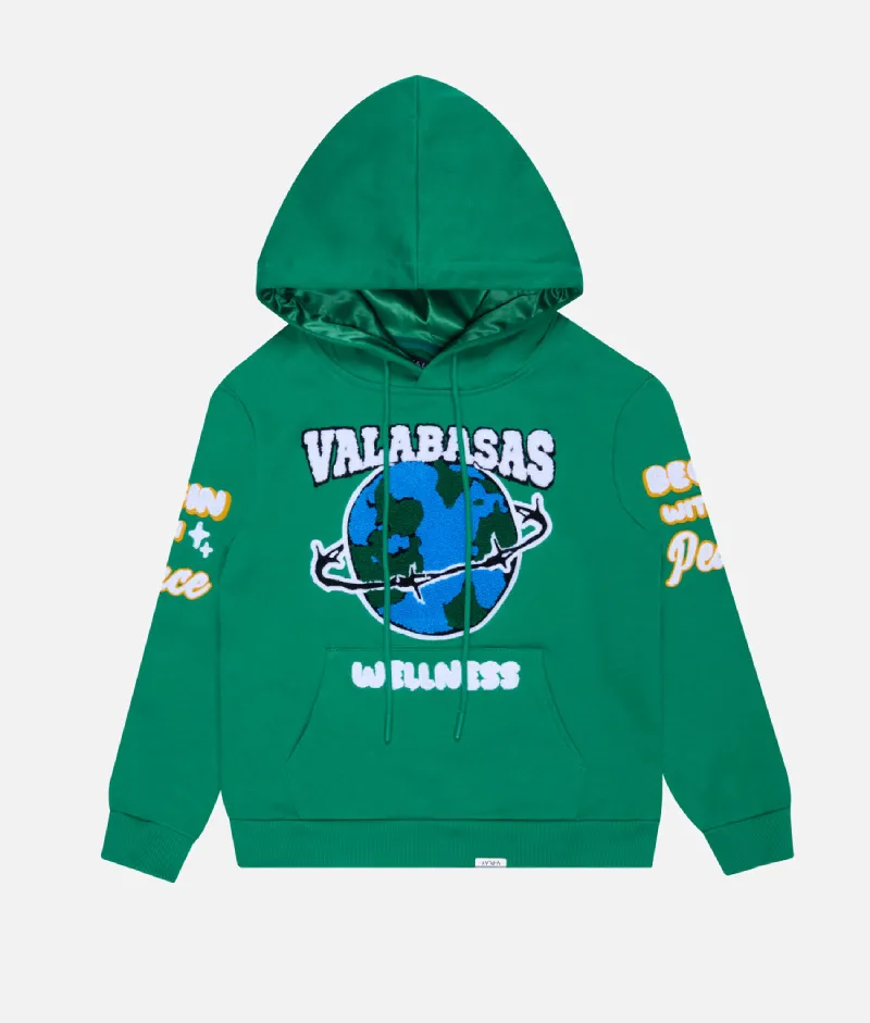 Valabasas-Harmony-Fleece-Hoodie-Green-2