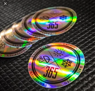 Custom Holographic Stickers: Shine with Unique Designs