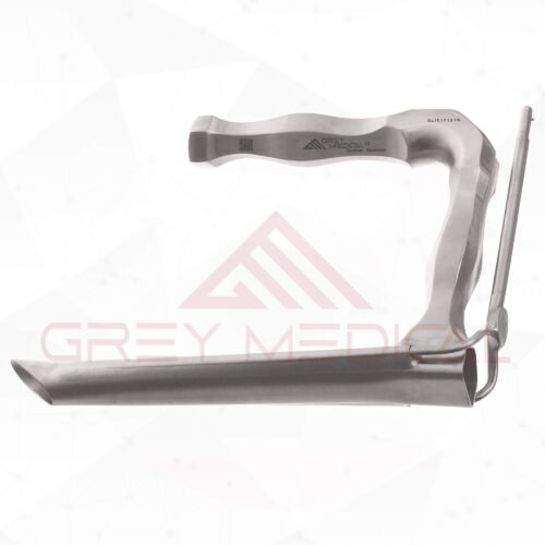 GreyMedical® Dedo-style Micro-Laryngoscopes are designed to allow examination of the voice cords at the anterior commissure in the majority of patients, including those with bull necks, small jaws, or prominent upper teeth. Available in three vairants for Adult, Child, Adolescent.