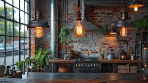 industrial style lighting