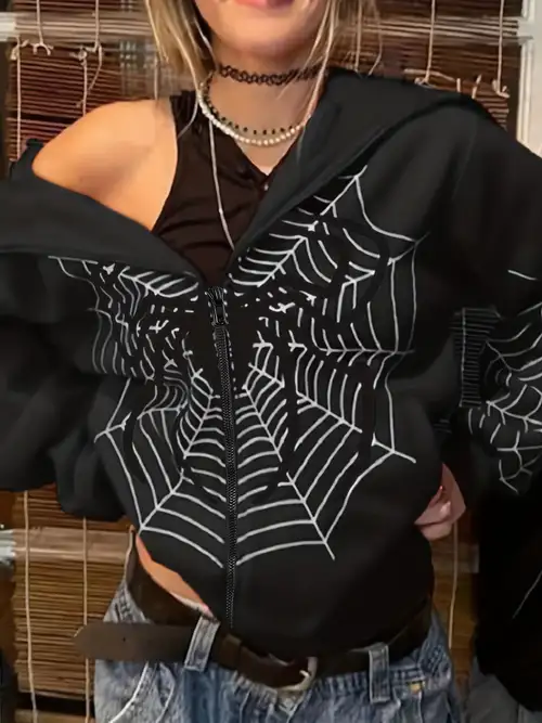 Black Spider Hoodie