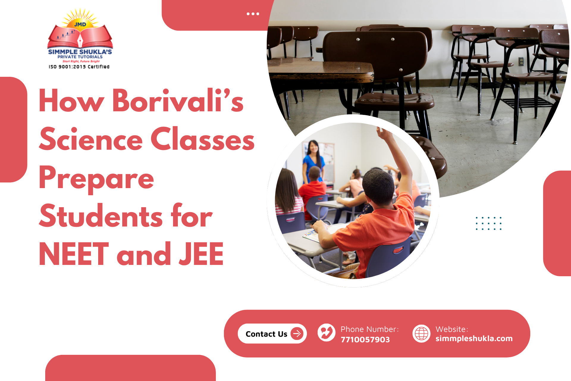 How Borivali’s Science Classes Prepare Students for NEET and JEE